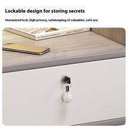 Bedside Table Modern Minimalist Small Storage Shelves