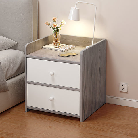 Bedside Table Modern Minimalist Small Storage Shelves