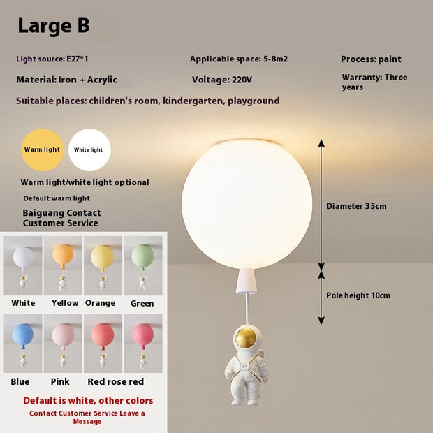 Bedroom Lamp Ceiling Lamp Cartoon Children's Room Lamp