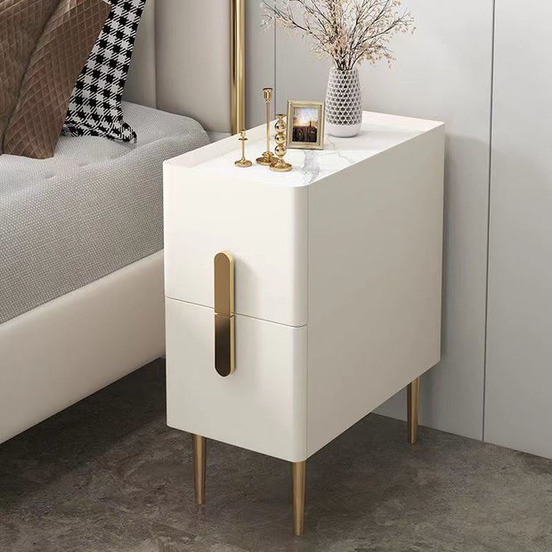 Table Modern Minimalist Bedroom Solid Wood Bedside Cabinet